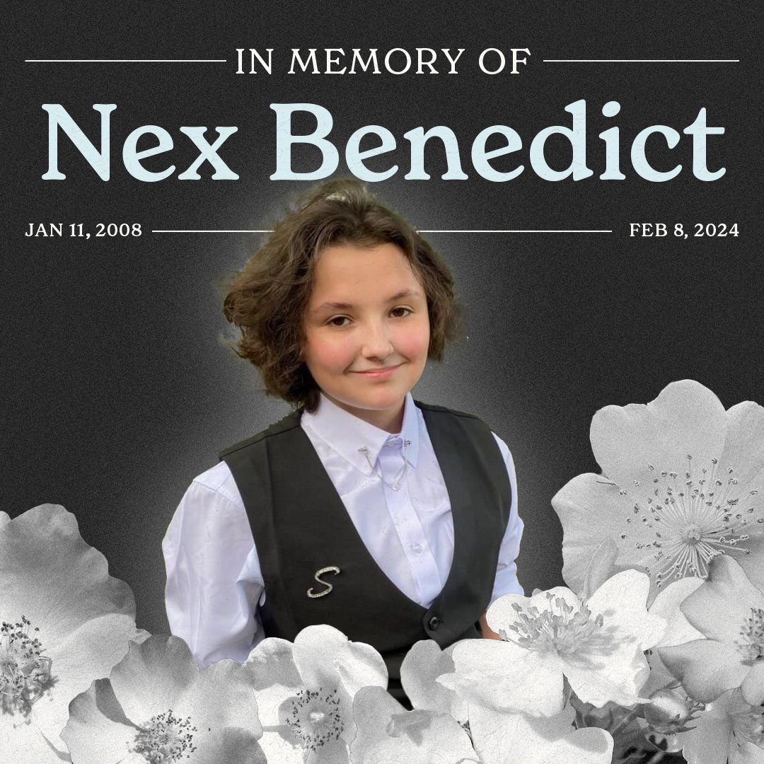 SeanThomasFL's tweet photo. Never Forgotten, Forever fighting.
Their death will not go in vain, it will create change across America and open the eyes of Americans of the hate going on in schools towards LGBTQ+ students.
We must fight to protect them to prevent another tragedy like this. #RipNex https://t.co/rDmMoAOsaT