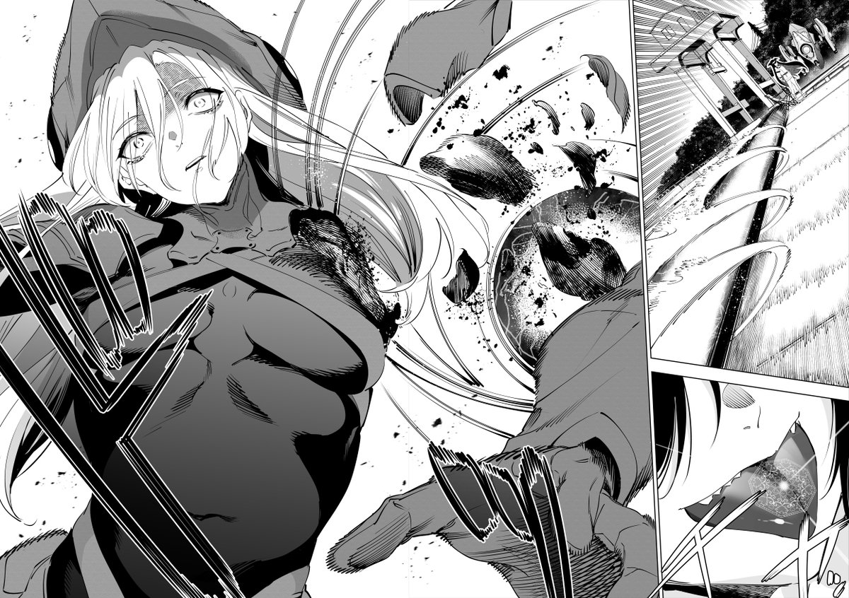 先日発売のガンガンJOKERに
「怪人麗嬢54話」掲載して頂いております。
一日遅れてた・・・!宜しくお願いしますー🙏 