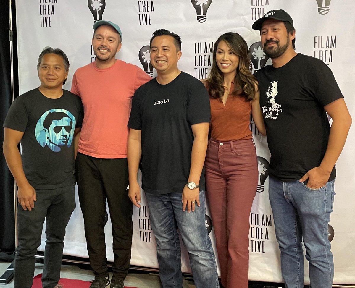 #FlashbackFriday to our Indie Directors Panel (July 14, 2023) at Theymele Arts’ Shirley Dawn Studio in Los Angeles. Moderated by FAC Director of Career Development (Directing) Randal Kamradt.

Panelists: Ron Morales, Seán Devlin, Patricio Ginelsa, Tess Paras.

#FilAmCreative