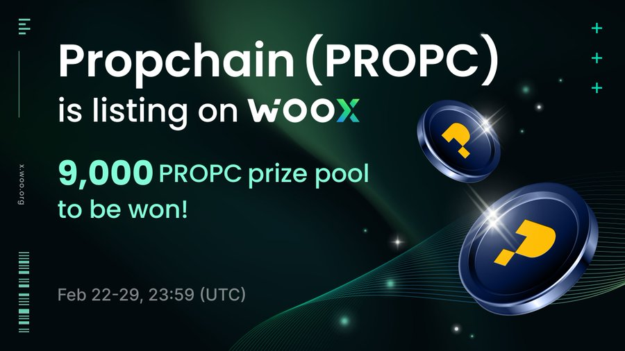 WOO_network_ar's tweet photo. العقارات، تعرف على تقنية blockchain.

إن $PROPC (@PropChainGlobal) سيتم إدراجه في سوق WOO X الفوري اليوم.

💰 الودائع الخاصة بـ $PROPC مفتوحة الآن، مع مجموع جوائز PROPC بقيمة 2000 دولار يتم تقاسمها بين المودعين الأوائل.

مزيد من المعلومات أدناه 👇 https://t.co/zUb1vGv9vJ