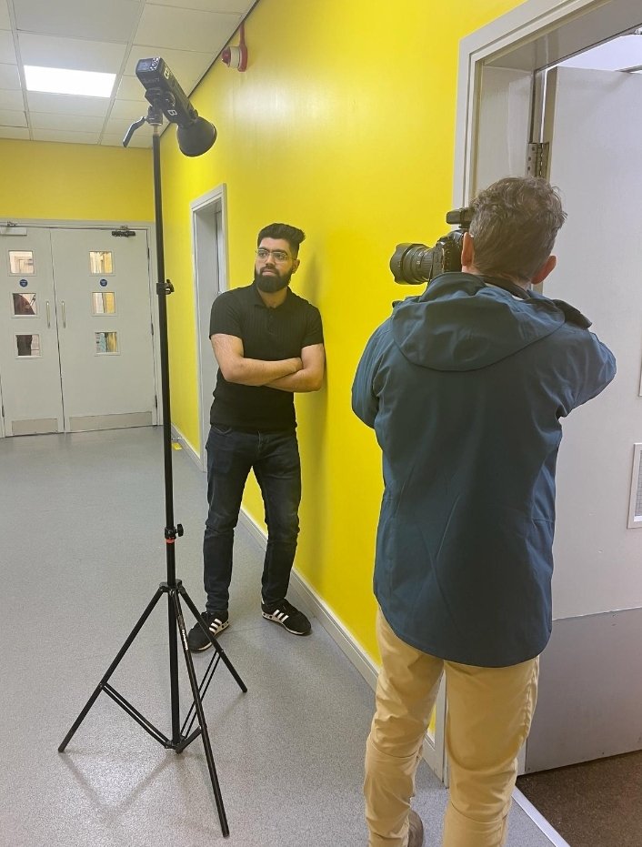 It was great to have the @Bradford_TandA team with us yesterday to ask about our experience of contributing to @covidinquiryuk 💜 Watch this space for the article soon thanks to @journomeek. Ps don’t laugh at our portraits 😂 #changemakers