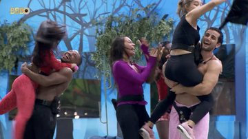 KEvangelhista's tweet photo. Falem o que quiser, mas a vitória não sendo dos gnomos é mto mais bonita e gostosa de celebrar! #ProvaDoLider #BBB24 https://t.co/tzkBYl5Z0U