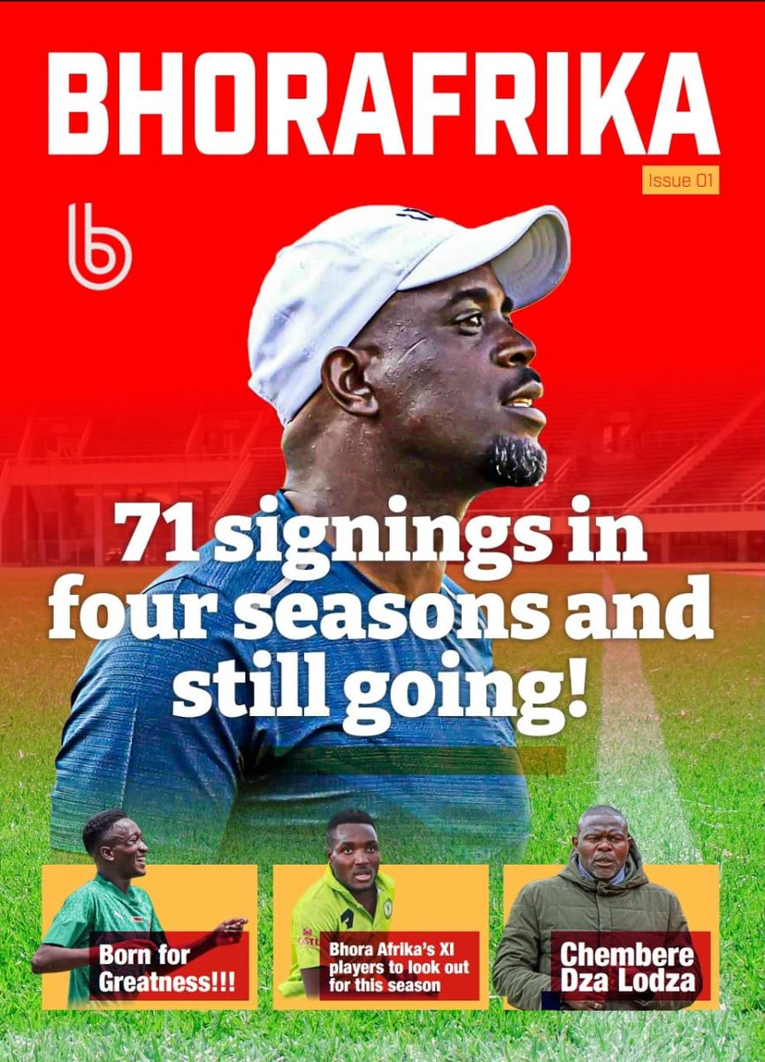 bhorafrika's tweet photo. BH⚽RAFRIKA Magazine is out today!
Send a WhatsApp message, request for a FREE PDF copy on 📱 +263712494743
#iBholaLethu
#BhoraRedu
Don't miss out on all of the fun, join our WhatsApp group https://t.co/l2MJjBcQRx
#Azitshe🔥 https://t.co/x9WONjQBHM