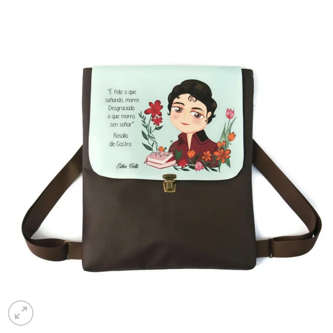 Levar a Rosalía contigo todo o ano!!! É posible con esta mochila de <a href="/esthervolta/">esthervolta</a>.

esthervolta.com/shop/bolsos/mo…

#DíadeRosalía
#RosalíadeCastro
#agasallacogalego
#agasallaengalego