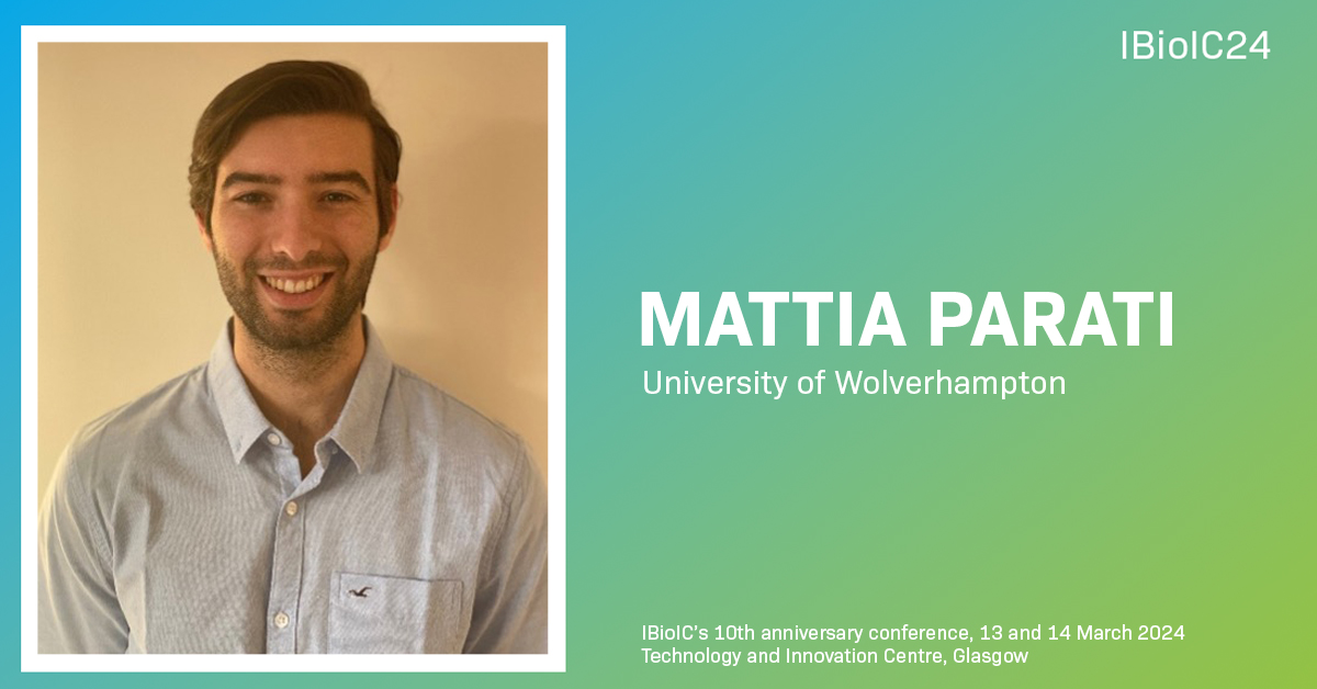 IBioICconference (@ibioic_conf) on Twitter photo Mattia Parati is a Biotechnologist at <a href="/wlv_uni/">University of Wolverhampton</a> and Chief Scientific Officer at <a href="/FlexSea1/">FlexSea</a>. He is involved in the optimisation and scale-up of microbially-derived biopolymers.
Mattia will be speaking at From Oceans to Industry on Day 2 of #IBioIC24
ibioic-annual-conference.b2match.io Mattia Parati is a Biotechnologist at <a href="/wlv_uni/">University of Wolverhampton</a> and Chief Scientific Officer at <a href="/FlexSea1/">FlexSea</a>. He is involved in the optimisation and scale-up of microbially-derived biopolymers.
Mattia will be speaking at From Oceans to Industry on Day 2 of #IBioIC24
ibioic-annual-conference.b2match.io