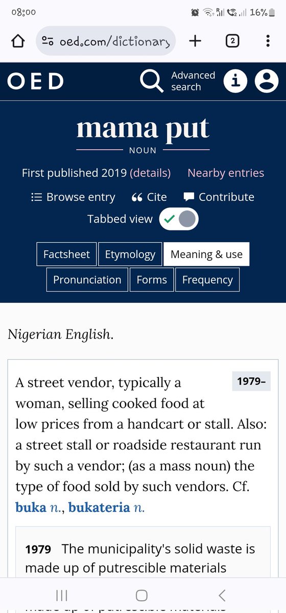 No need to enclose mama put in quotes. It's an English word and is in the @OED

#NigerianEnglish