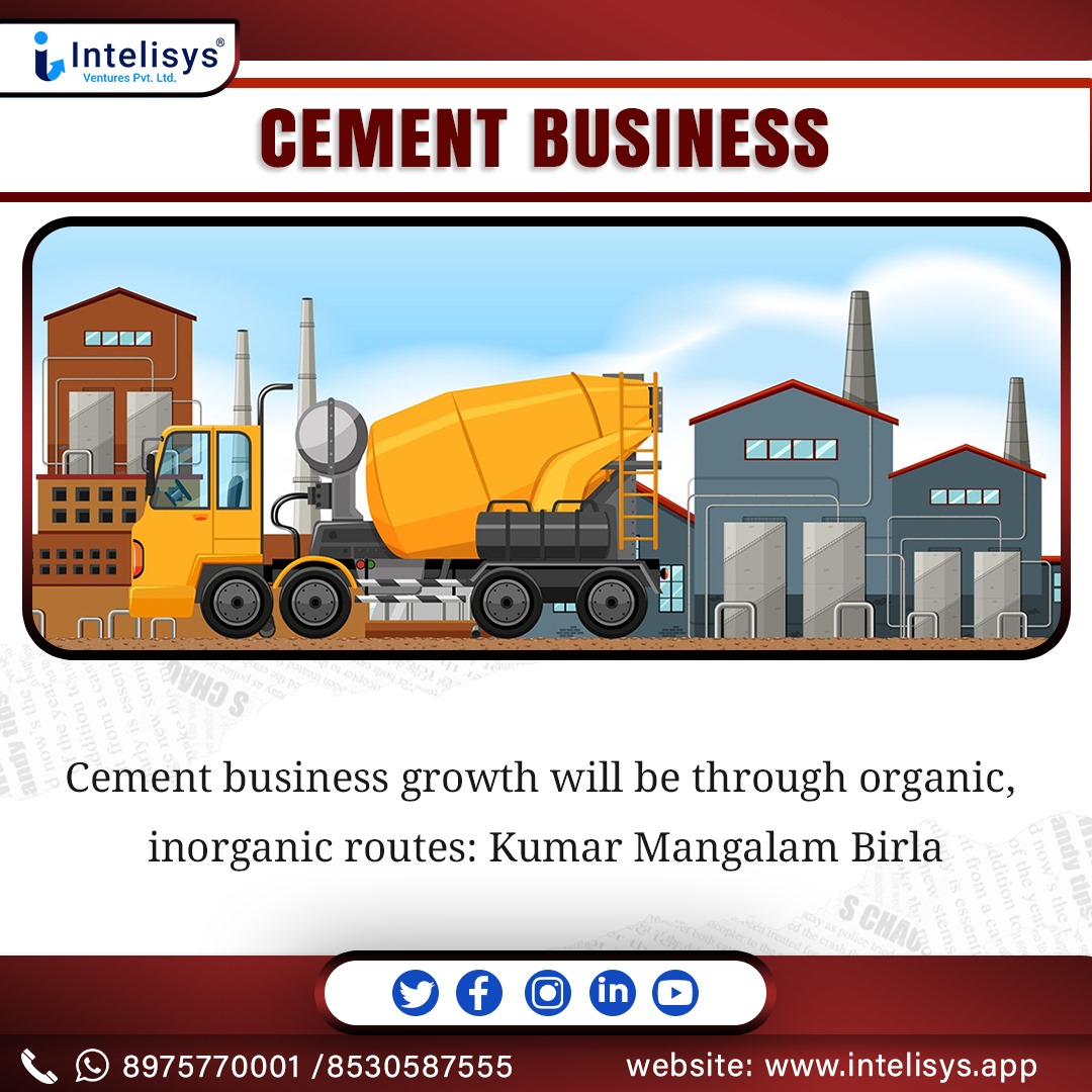 Cement business growth will be through organic, inorganic routes: Kumar Mangalam Birla
.
#cement #cementindustry #businessgrowth #cementplant #growthanddevelopment #dailynews #dailynewsupdates #dailymarketupdate #newsupdates #marketnews #marketupdates #stockmarketindia