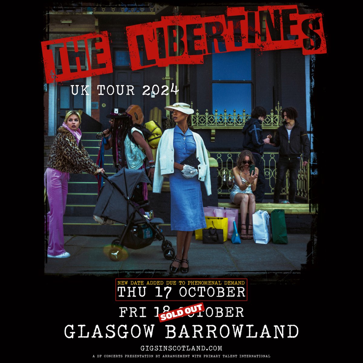 EXTRA DATE ADDED » Due to phenomenal demand, @libertines have added an additional night at @TheBarrowlands on Thursday 17th October 👀🎸 TICKETS ON SALE NOW ⇾ gigss.co/the-libertines