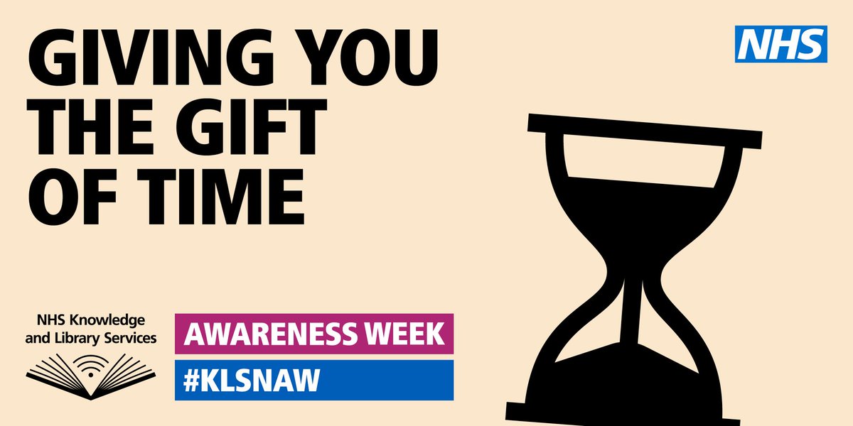 Q: Pushed for time? A: That's all of us in the NHS. Take 2m 10s to hear the findings of an independent health economics study, The Gift of Time, on the benefits to @NHSProviders of working with NHS knowledge & library teams. youtu.be/uskZnEutXSk?si… #Productivity #Healthcare