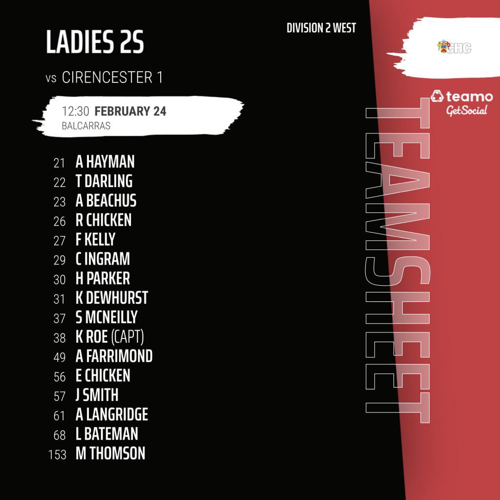 Cheltenham Hockey tweet media