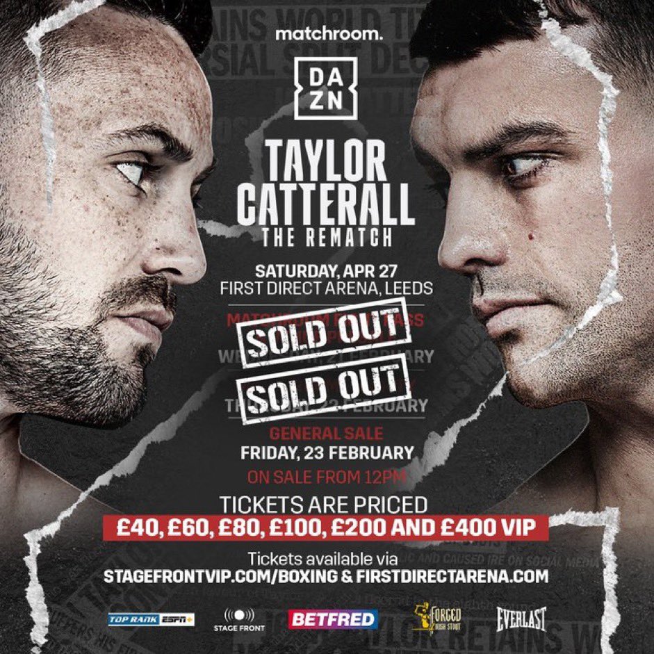 Morning guys last chance to get tickets today at 12pm they will go very quickly so be quick. Thankyou so much for the support I appreciate you all spending your hard earned money ❤️