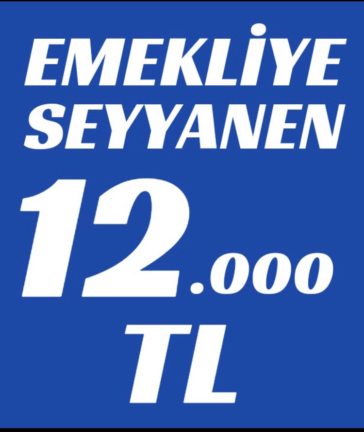 tuncay17yenice1's tweet photo. EMEKLİLER SADAKA DEĞİL HAKLARINI İSTİYOR 

✅SEYYANEN 12000 TL ZAM

#EmeklininTalebiSeyyanen12BinTL
#5BinKısmiyiYasalaştırın

@RTErdogan @isikhanvedat
@Akparti @MHP_Bilgi 
@herkesicinCHP 
@iyiparti https://t.co/PvHlZgJGOW