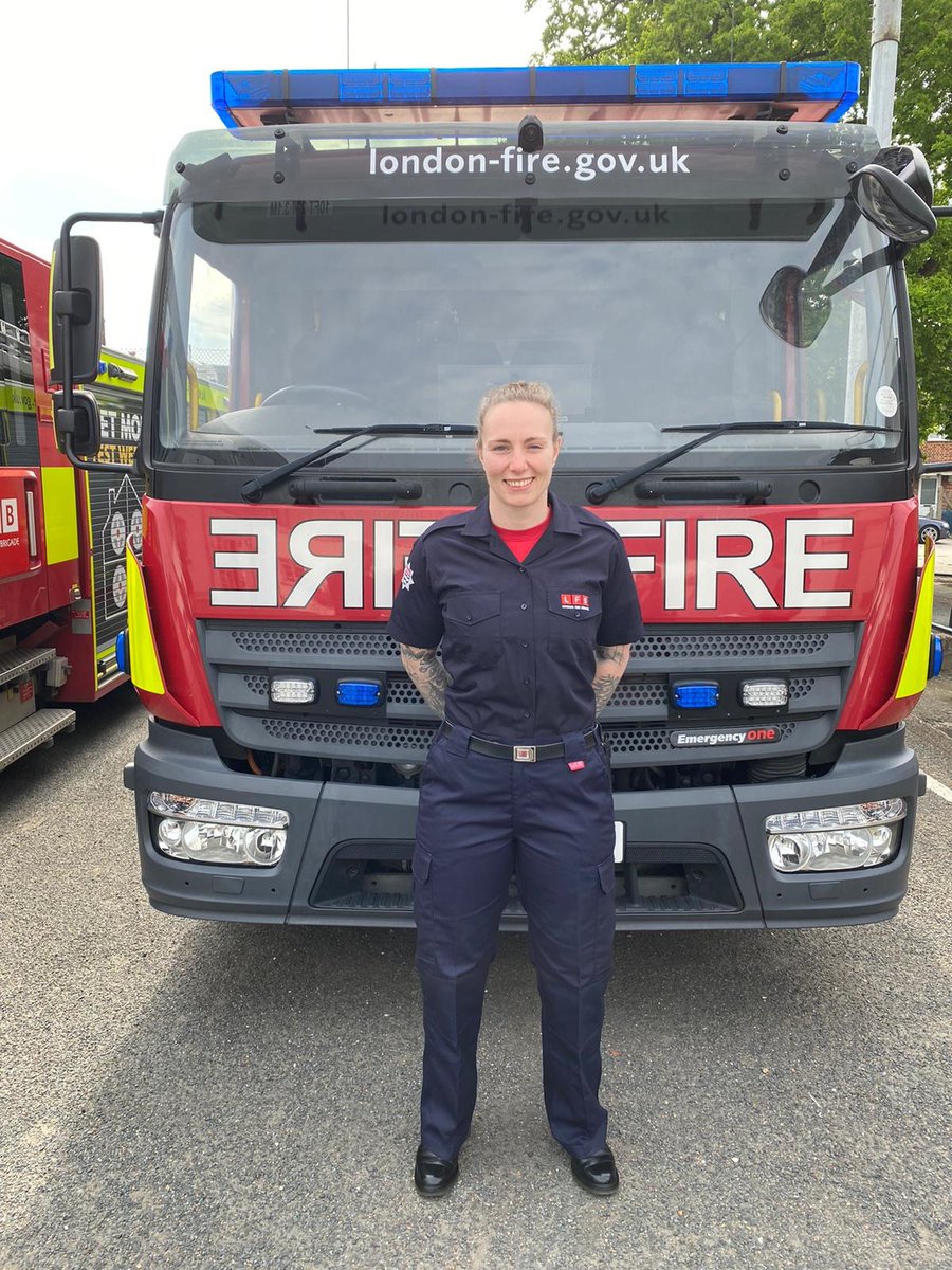 It's #LGBTQplusHM🌈 & we're celebrating achievements of our #LGBTQ+ staff. Meet firefighter Jade who plays rugby. Not any old rugby - she just happens to have played for her country in the #RWC 2022 in NZ. Plus she was chosen to be Captain of the @HarlequinsWomen #historymakers