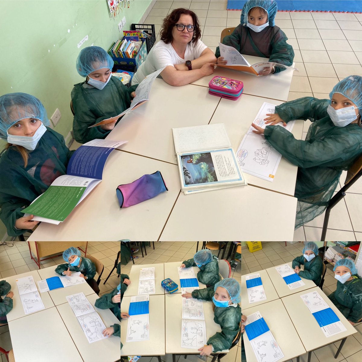 cute_project's tweet photo. Un altro splendido laboratorio Cuty alla Scuola Sandro Pertini a Mappano 
con Valeria, Tamara e Dorina
insieme a 6 classi di ben 
112 bambini!   Tutti formati contro le ustioni❤️ https://t.co/lcGYBqf2oq