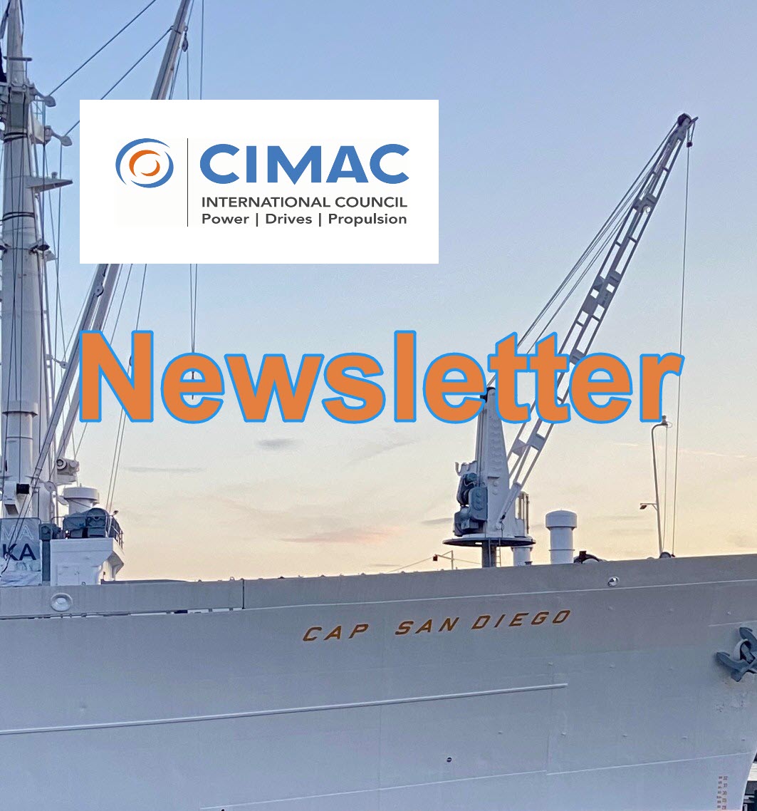 Are you on the distribution list of the #CIMAC Newsletter📰? We inform about topical issues and activities. Subscribe :
lnkd.in/epx_P3R
Latest issue: lnkd.in/ewPwHCey
#maritime #shipsandshipping #ships #rail #CIMAC #ICE #engines #emissionzero #GHG #Decarbonization
