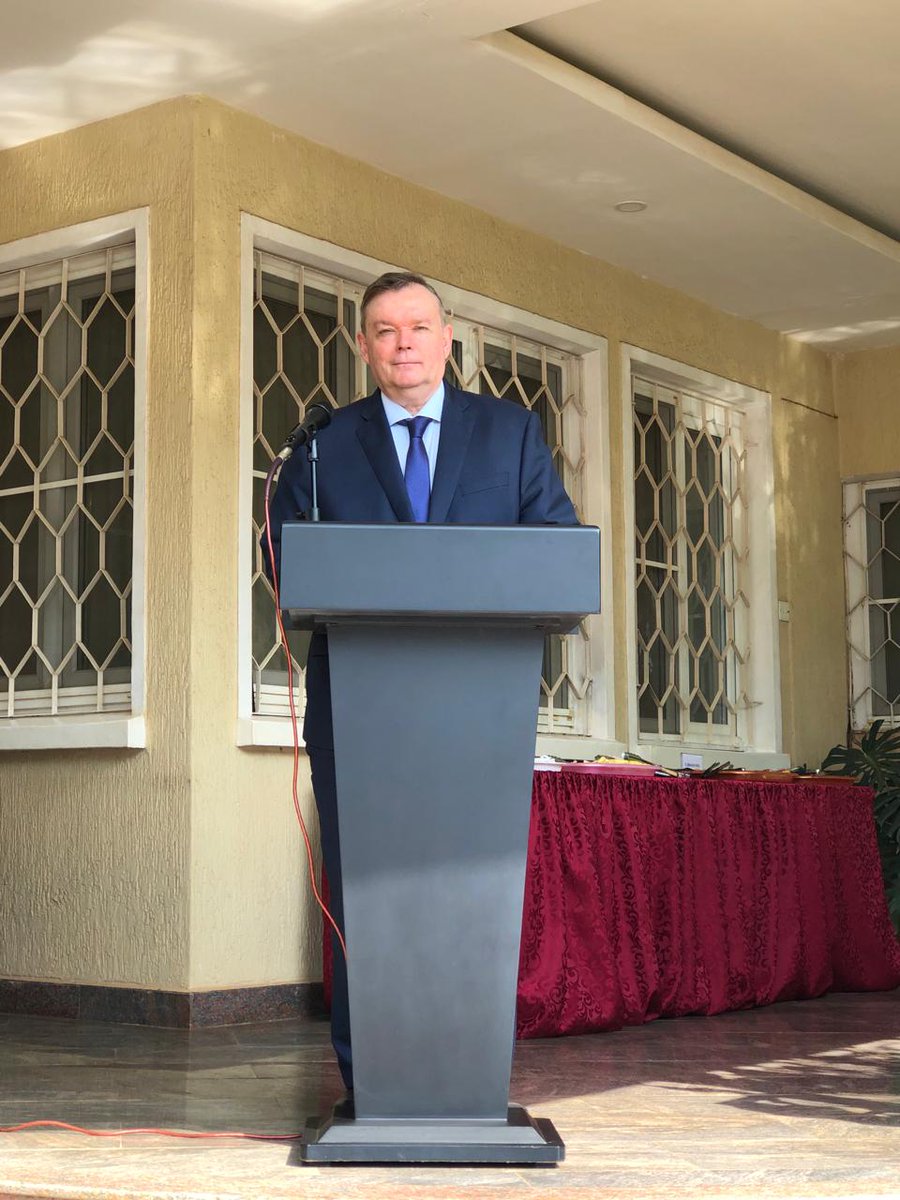 RusEmbUganda's tweet photo. 🇷🇺 🇺🇬 On February 22, a reception was held at the Russian Embassy in Uganda in honor of the participants embarking on the World Youth Festival to be held in Sochi on March 1-7, 2024.

🗞️ Read the article by Nelson Kiva in New Vision: https://t.co/83QEc6np6F https://t.co/ijbjx5O7Il