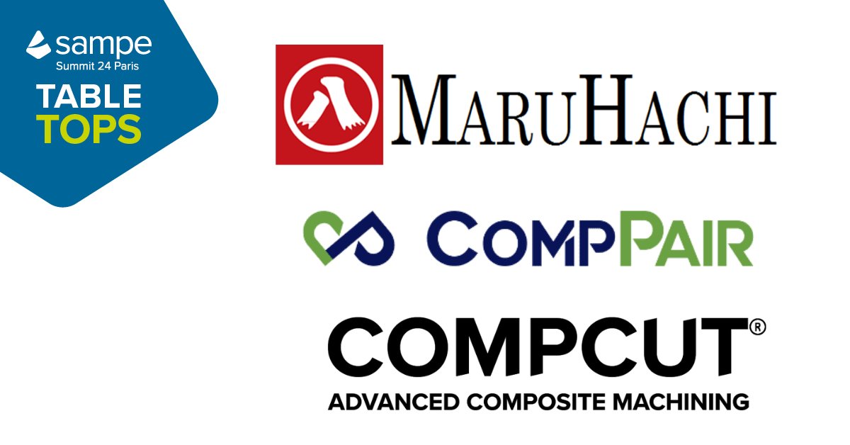 SAMPE Europe (@sampeeurope) on Twitter photo We're delighted to give you a sneak peek into the exciting table tops at our upcoming summit! 🚀
- MaruHashi
- <a href="/CompPairTech/">CompPair Technologies</a>
- <a href="/CompcutACM/">Compcut ACM</a>
Each table top is a gateway to new ideas, collaborations, and growth. Don't miss this chance to engage with the best in the business! We're delighted to give you a sneak peek into the exciting table tops at our upcoming summit! 🚀
- MaruHashi
- <a href="/CompPairTech/">CompPair Technologies</a>
- <a href="/CompcutACM/">Compcut ACM</a>
Each table top is a gateway to new ideas, collaborations, and growth. Don't miss this chance to engage with the best in the business!