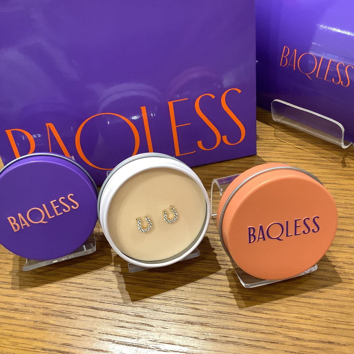 smith_hrsm's tweet photo. 【BAQLESSフェア】
マスクや髪、衣服に引っかからないストレスフリーな新感覚ピアス #Baqless。ピアスを着けたまま入浴〜就寝までできるので旅行にも持って行きやすくおすすめです◎
2/25(日)までのフェアとなっております。
ぜひこの機会にご来店ください。 https://t.co/Ds5iqr6EtI