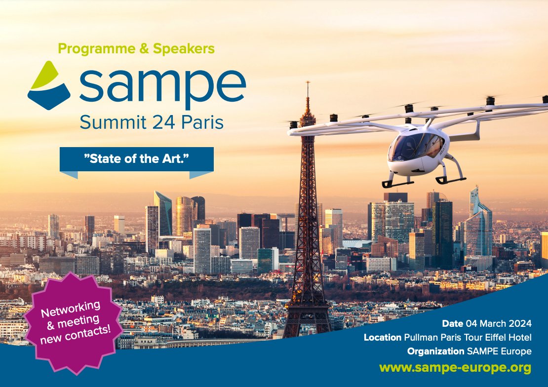 Discover the Final Programme of Our Summit! The wait is over! Dive into the final programme of our upcoming summit, where the latest information and a comprehensive overview of all our distinguished speakers await you. 📖

sampe-europe.org/conferences/se…