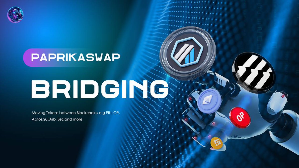 PPAI_Ai's tweet photo. 📰 We are excited to announce that PaPrika Bridge will be powered by @LayerZero_Labs on @Solana
💡Users will be able to enjoy an easy to use and low fee bridging experience between Sol Chain and other Chain's. #PaPrikaSwap #SolDAO https://t.co/b0RGgLNDSg