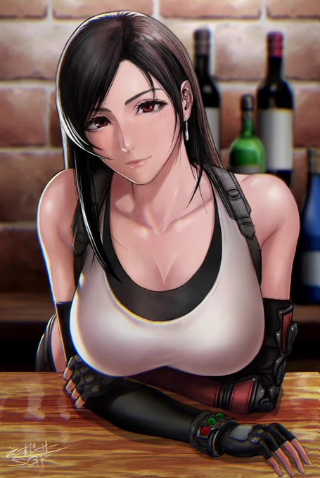 大人の色気ティファ! 