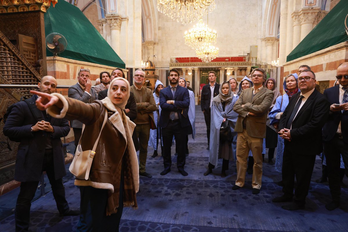 EUpalestinians's tweet image. 1/5 EU Heads of Mission and like-minded countries visited Hebron and the Ibrahimi Mosque few days prior to marking the 30th anniversary of the 1994 massacre.