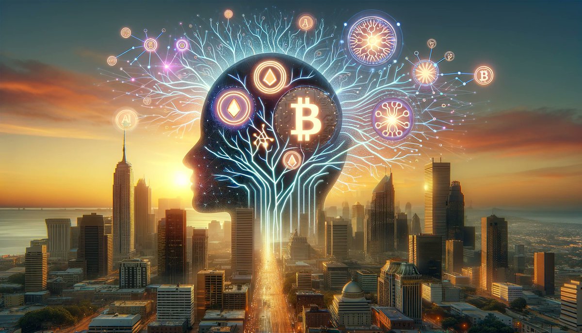 The rise of AI has heightened interest in AI tokens in the crypto world. This thread unveils AI-driven projects blending technology, creativity, and innovation, reshaping industries. Dive in to discover the future.👇🧵