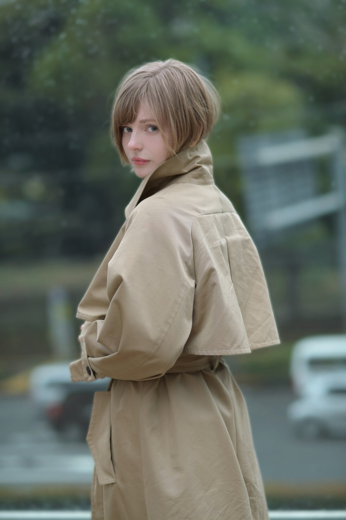 ella エラ トレンチコート （3wayトレンチコート ELLEgirl｜クロス  