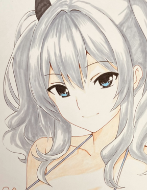 ひっさしぶりに鹿島を描いた～
あっ…影一か所入れ忘れてる 