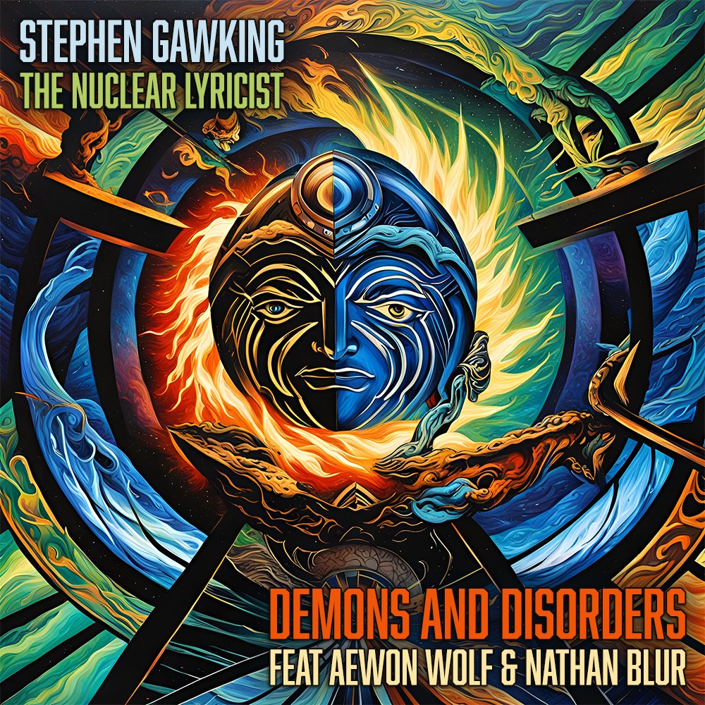 Stephen Gawking Teams Up with Aewon Wolf & Nathan Blur. Inspiring Empathy and Action Against Mental Health Stigma with Genre-Defying Indie Hip-Pop Anthem 'Demons and Disorders' @NuclearLyricist @NathanBlur @devographic @AewonWolf samusicnews.co.za/local-music/st…