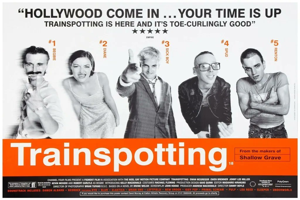 #OnThisDay in 1996 Trainspotting was released in the Cinema 🎥 Choose Life....