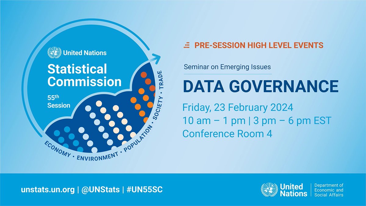 Dilek Fraisl (@dilekfraisl1) on Twitter photo Excited to speak in this Friday seminar on data governance today at the #UN55SC #UNStats.
I will highlight the key role #citizenscience & #citizengenerateddata can play in building a trusted global data governance framework ⬇️ unstats.un.org/UNSDWebsite/ev…
<a href="/IIASAVienna/">IIASA</a> <a href="/CitSciGlobal/">Citizen Science Global Partnership</a> Excited to speak in this Friday seminar on data governance today at the #UN55SC #UNStats.
I will highlight the key role #citizenscience & #citizengenerateddata can play in building a trusted global data governance framework ⬇️ unstats.un.org/UNSDWebsite/ev…
<a href="/IIASAVienna/">IIASA</a> <a href="/CitSciGlobal/">Citizen Science Global Partnership</a>