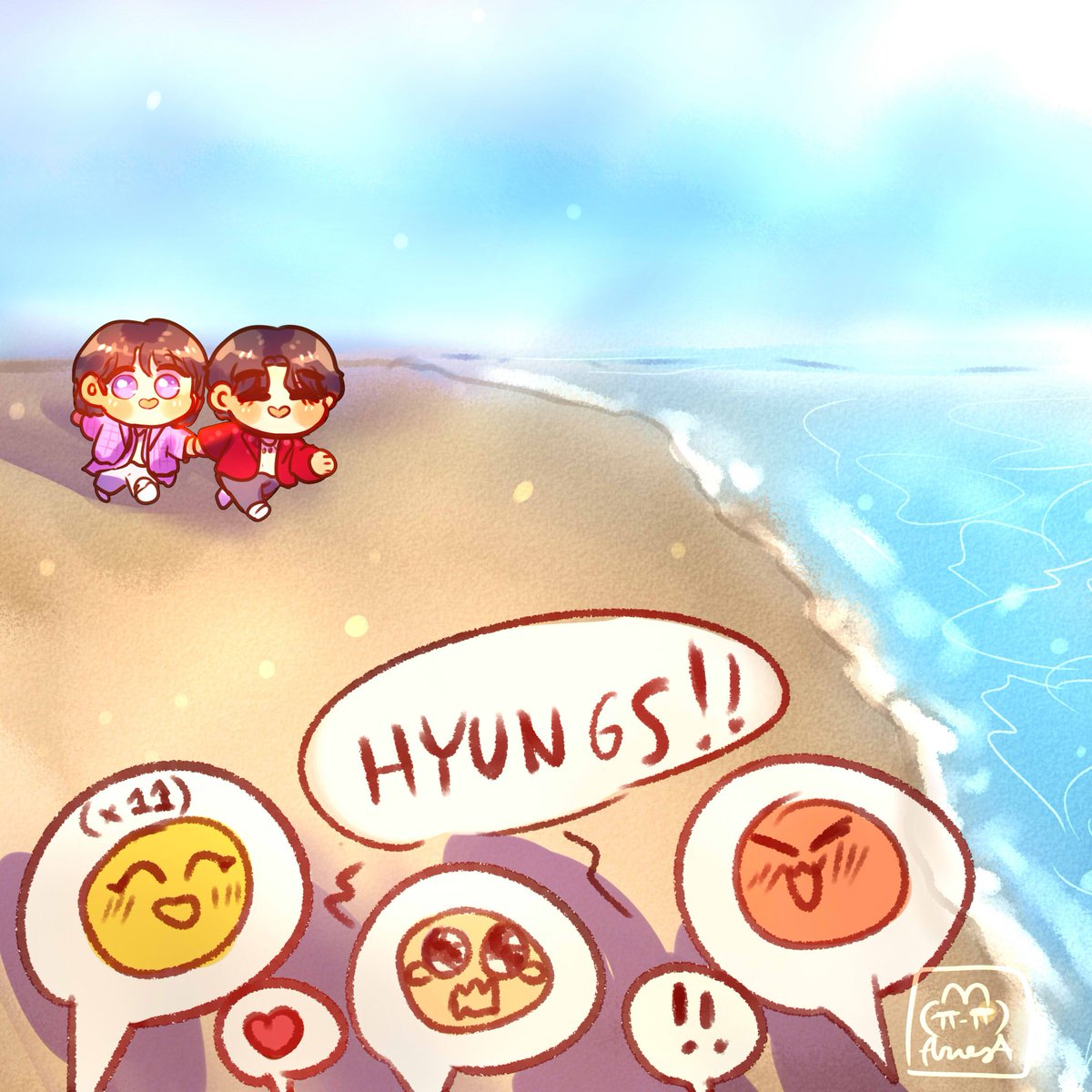 WELCOME BACK SCOUPS AND JEONGHAN !! 🍒🍓