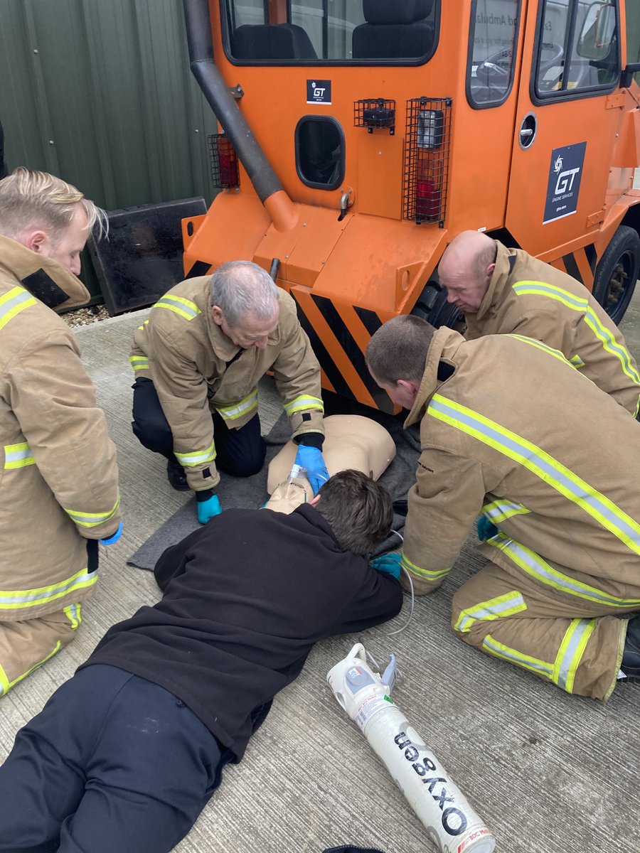 Last weekend, we ran a training course for <a href="/AirfieldFire/">Airfield Volunteer Fire Service</a> to practice skills for the season ahead. The course included a focus on primary survey, secondary survey, trauma assessment and appropriate treatments.

#ClinicianLedTraining #TrainingCourses #FireService