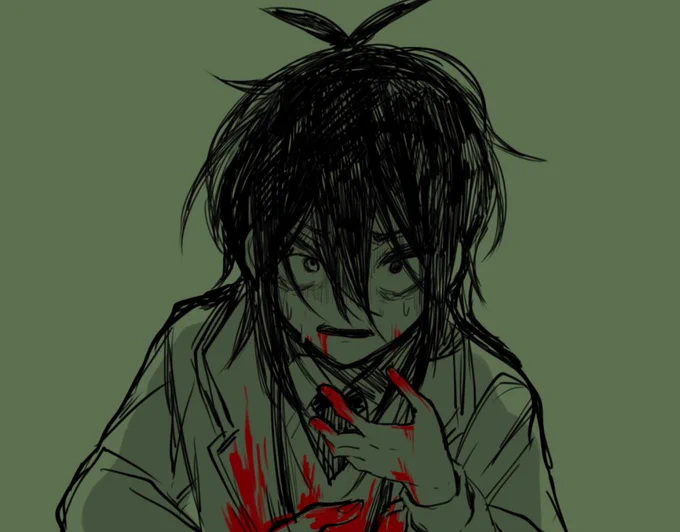 好き絵再掲 ※血表現 #一ツ眼リッパー