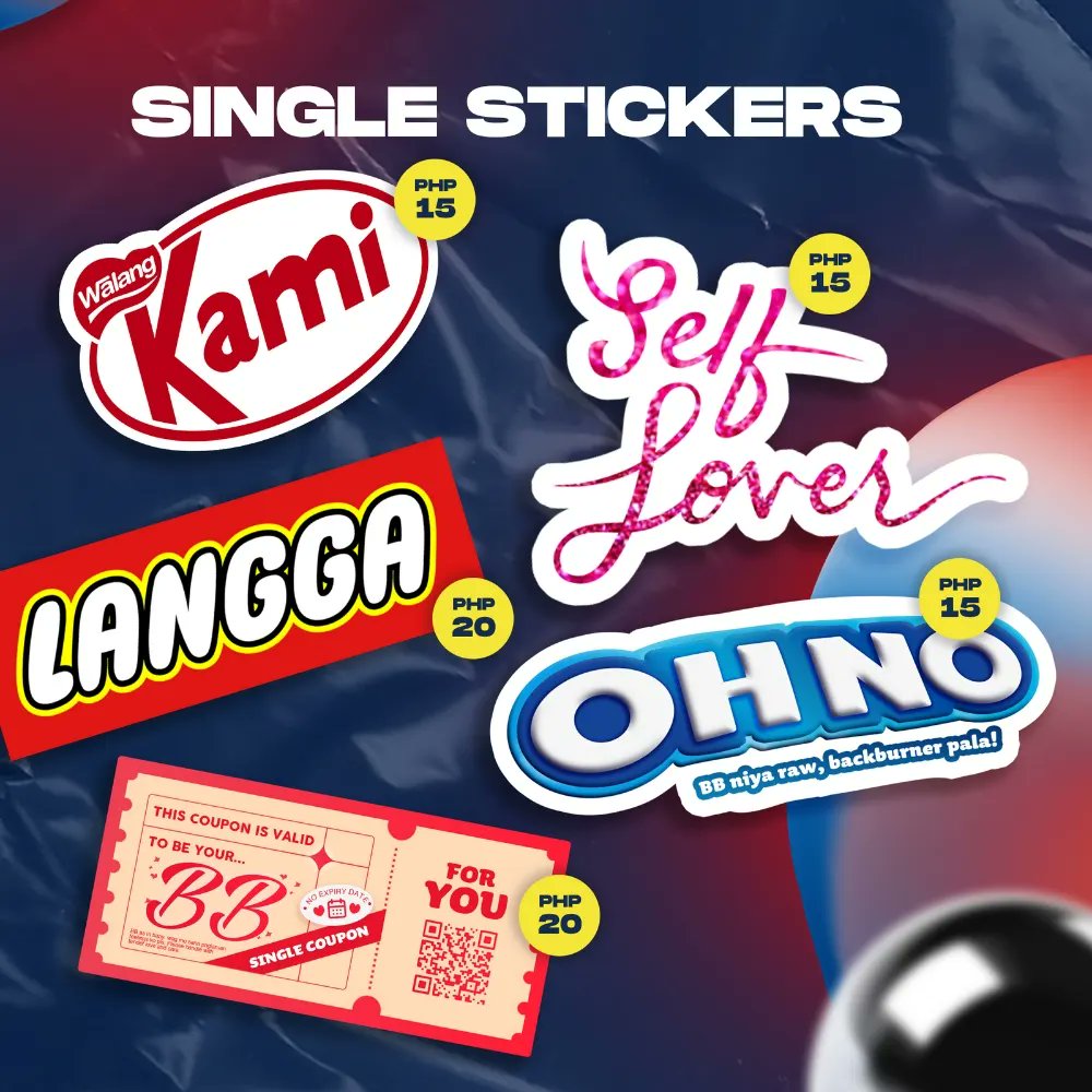 uplbSJDC's tweet photo. Sticker season is still on high☝🏻and these will definitely not dissapoint!

From designs that cater to the everyday iskx experience 😎 all the way to humorous wordplay. https://t.co/tp5L20ql2B