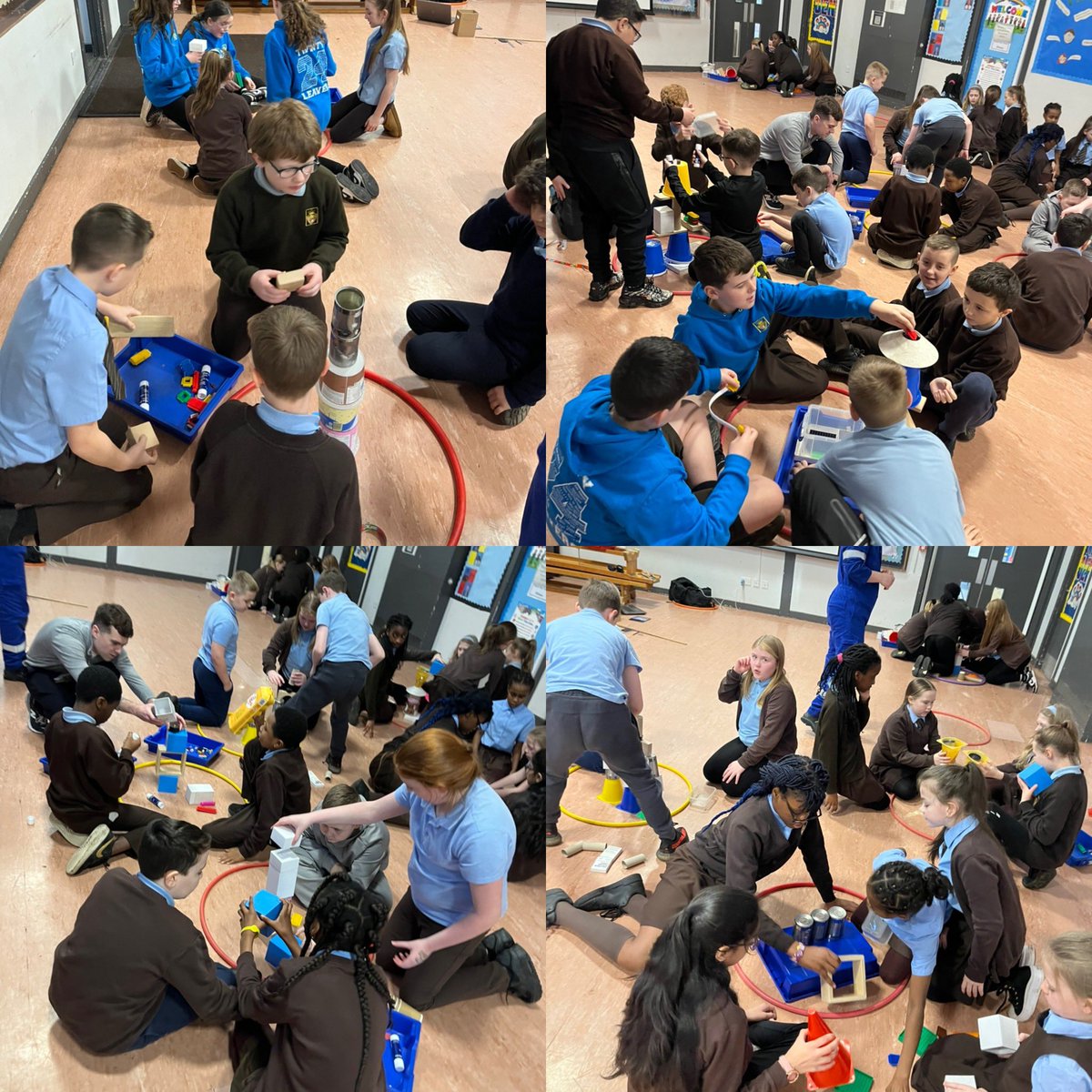 MrOBrienPrimary's tweet photo. World of Work Week @StBlanesGCC P7/6 and P6 had a wonderfully insightful workshop looking at what all things engineering with @lfbriody.
Teamwork, creative and problem solving all on display! 👩‍💻 👷‍♀️ @MsOwens16 https://t.co/wIsP5rpPQE