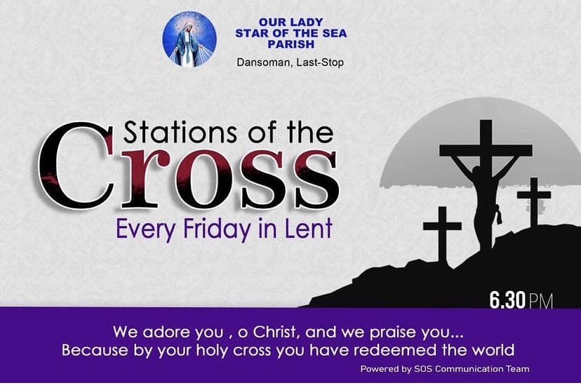 See you today at 6:30pm as we continue with our Lenten journey .