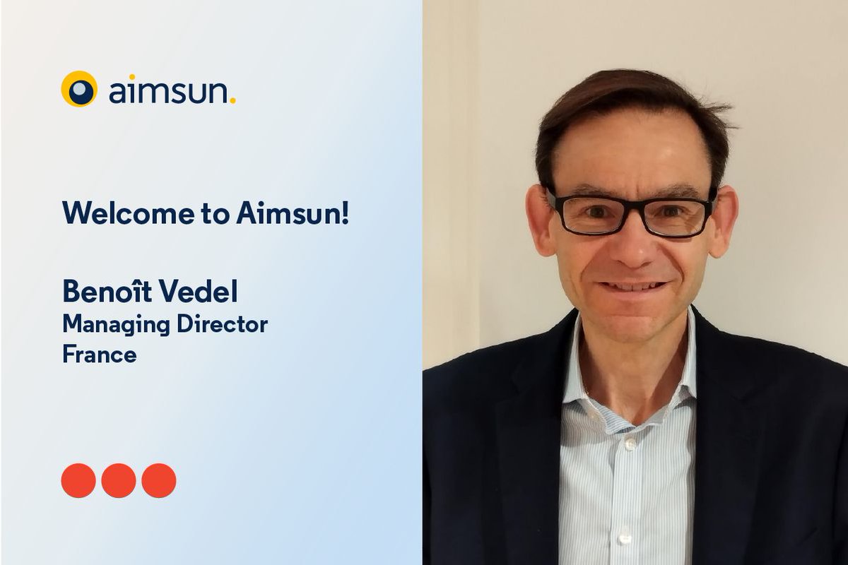 We are thrilled to welcome our new Managing Director for the Aimsun France team, Benoit Vedel! Working from the Paris office, Benoît will lead our local team in supporting Aimsun clients and developing new ways to promote our digital mobility solutions in France. Welcome, Benoît!