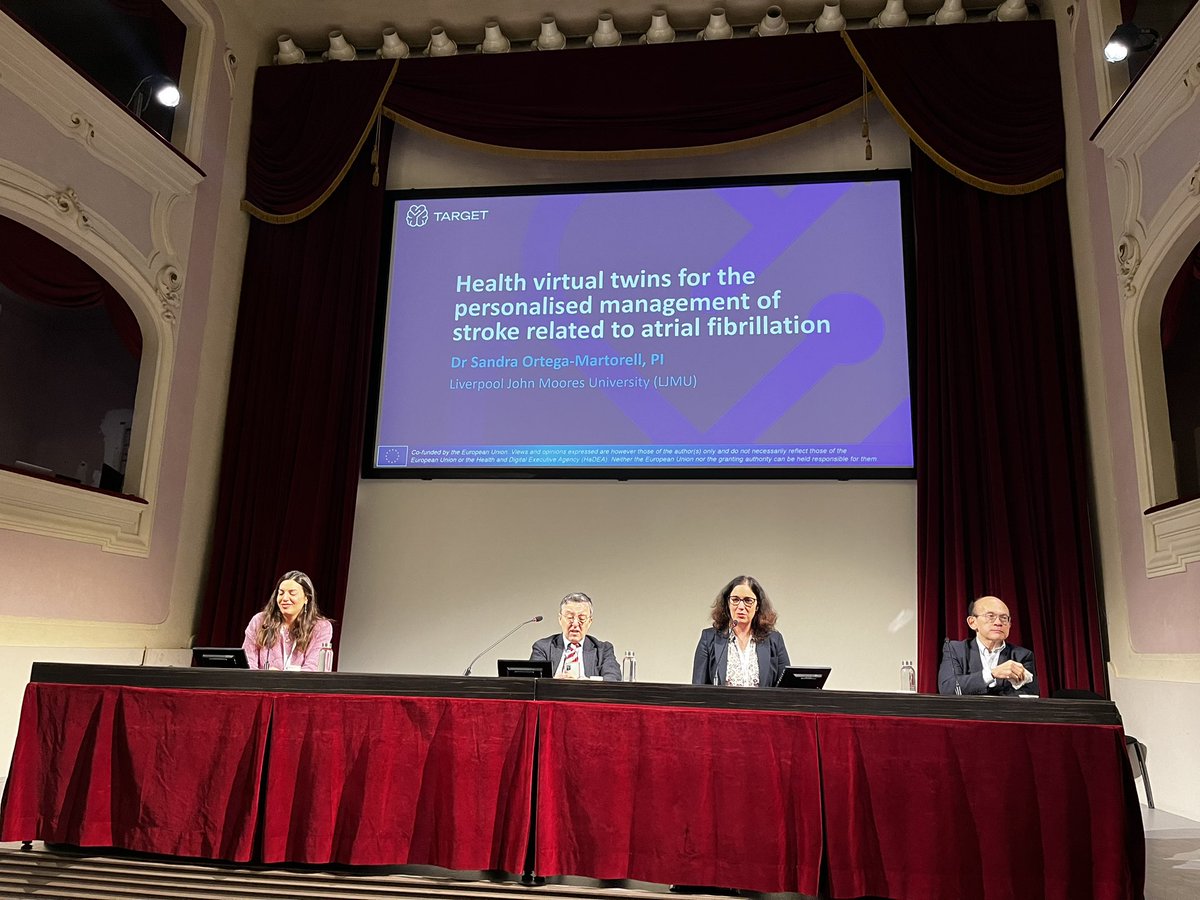 <a href="/ortegamartorell/">Sandra Ortega-Martorell</a> is presenting <a href="/TARGET_horizon/">TARGET</a> in <a href="/ARISTOTELES_HE/">ARISTOTELES EU Project</a> kick-off meeting: working together as sister projects developing AI for personalised medicine @LJMUImpact <a href="/LJMUResearch/">LJMUResearchSupport</a> <a href="/LiverpoolCCS/">Liverpool Centre for Cardiovascular Science</a>