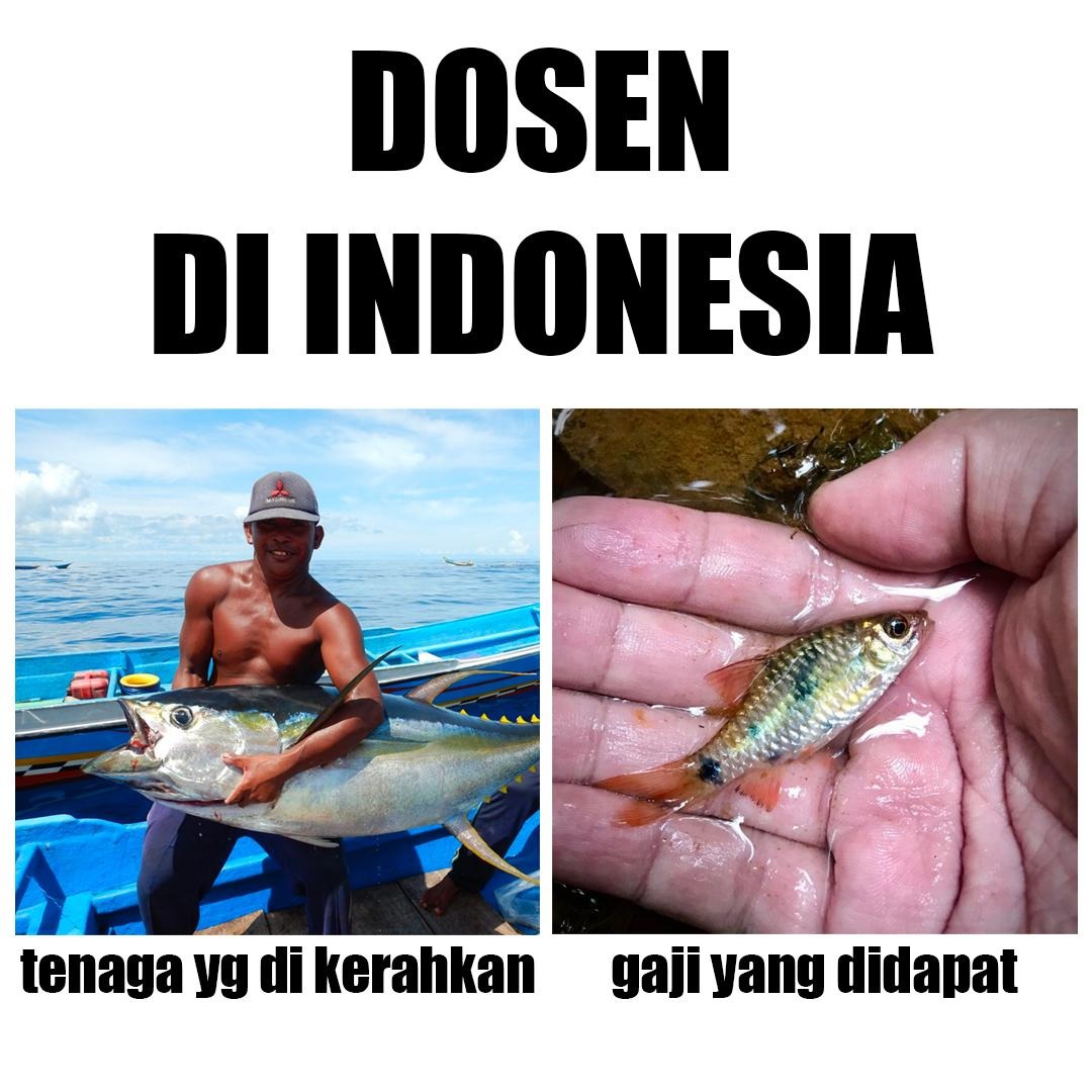 Selain anti sains,ternyata memang negara ini di setting untuk tidak support pengajar biar apa? biar bo...

#JANGANJADIDOSEN