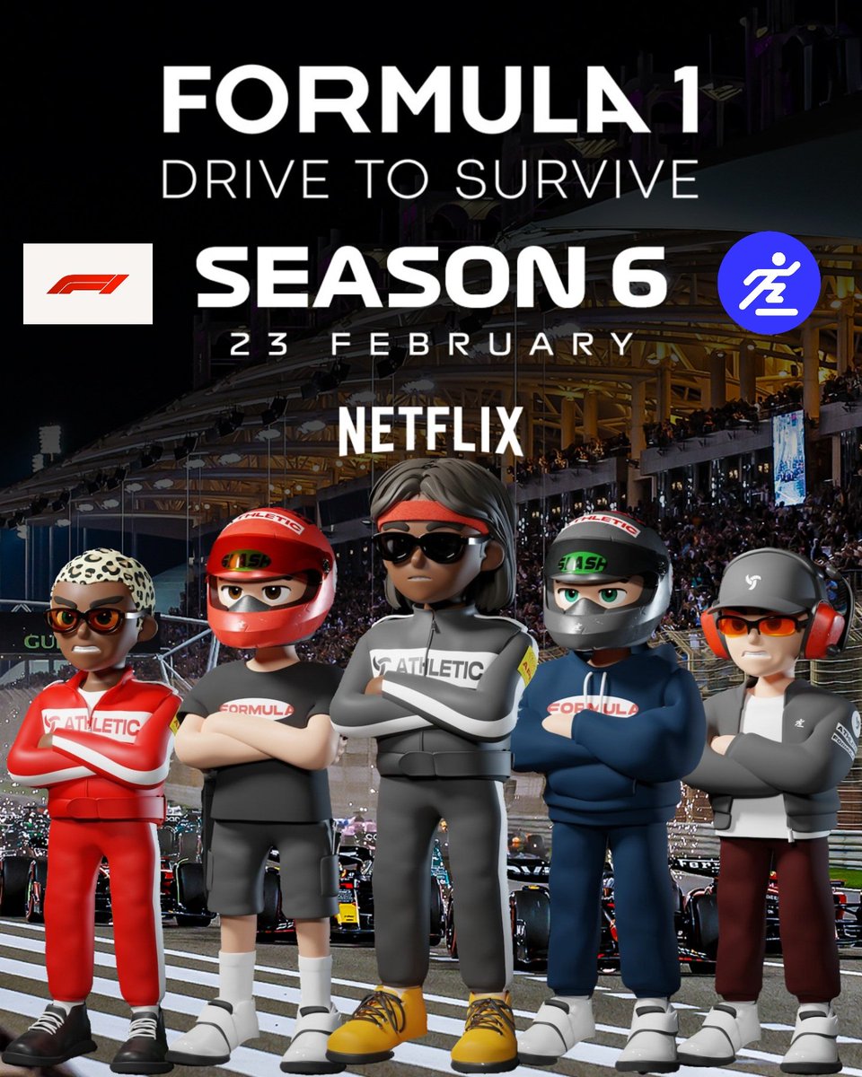 Looks like the weekend is sorted <a href="/Netflix/">Netflix</a> Drive to Survive season 6 just landed 🏁  Keen to check out our Aussies <a href="/OscarPiastri/">Oscar Piastri</a> &amp; <a href="/danielricciardo/">Daniel Ricciardo</a> 🇦🇺
who's going to binge it all? 📺 #DriveToSurvive  #F1 🏎️