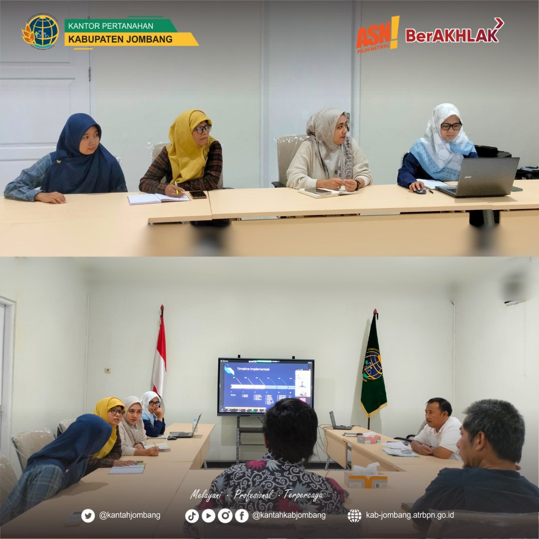 Kantor Pertanahan Kabupaten Jombang tweet media