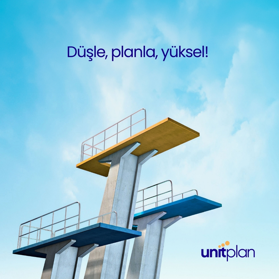 Düşle, planla, yüksel!  
#StartUp #Entrepreneurship #Innovation #TechStartup #Girişimci #Yatırımcı #UnitPlan