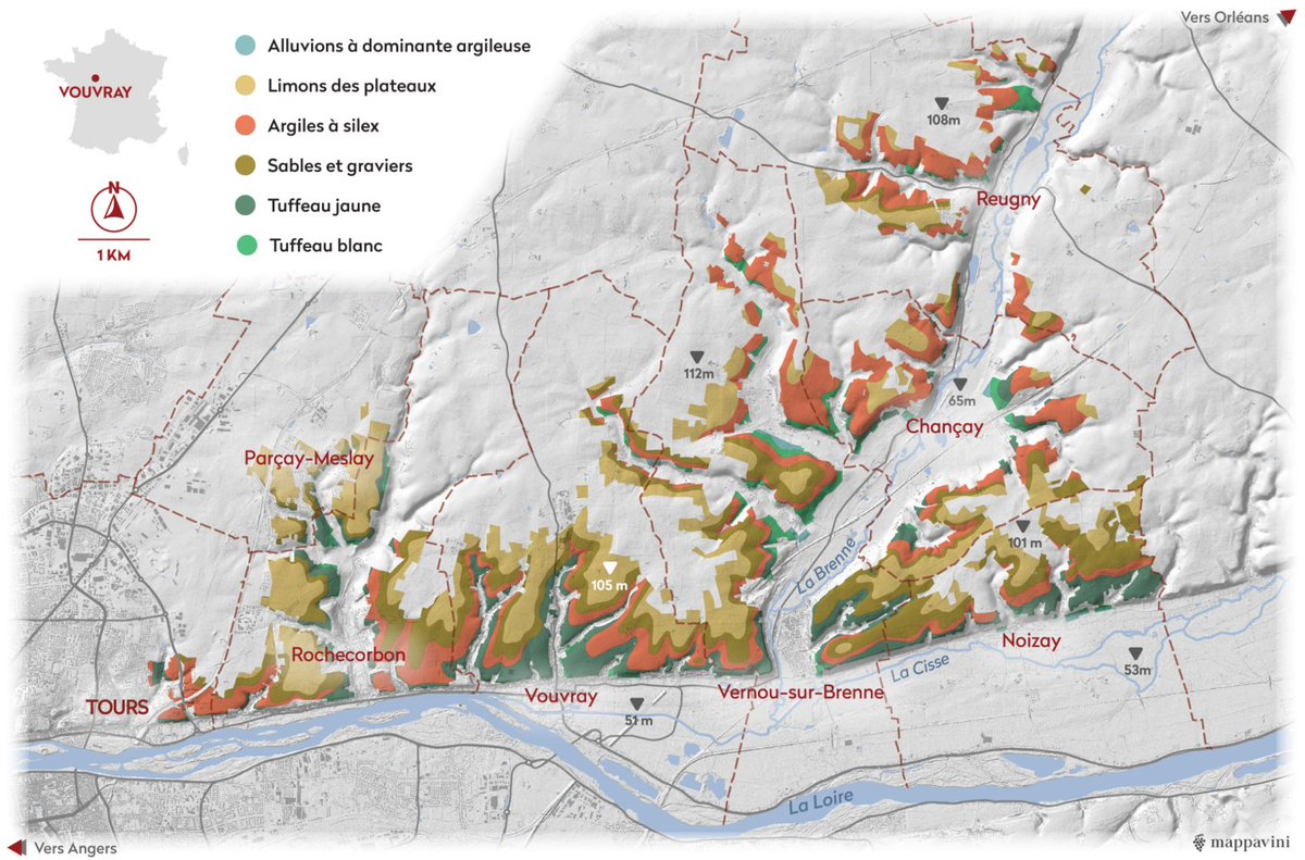 Vouvray : terre d’argiles, de craie et de silex, vins de taffetas @larvf_mag larvf.com/vouvray-terre-…