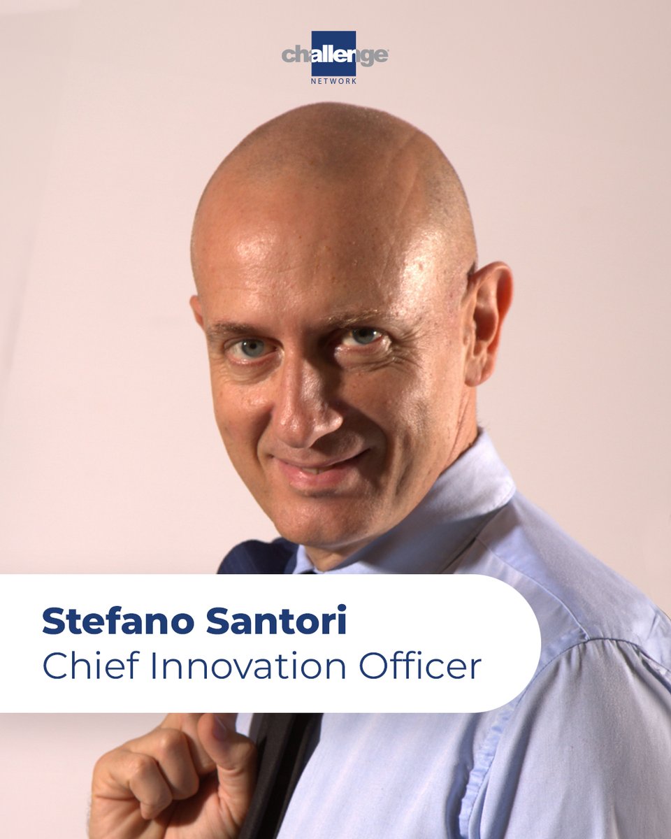challengentwrk's tweet image. Welcome @stefanosantori, Chief Innovation Officer di #ChallengeNetwork.
Farà dialogare digitalizzazione e fattore umano rafforzando il nostro percorso per diffondere la cultura dell&apos;innovazione a ogni livello dell’organizzazione.