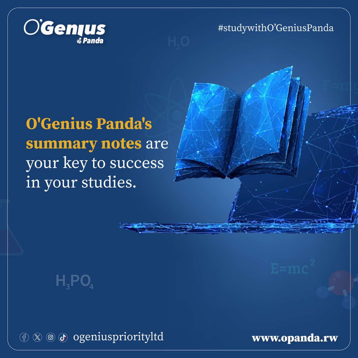 OgeniusPriority's tweet image. Study smart, not hard! O&apos;Genius Panda&apos;s summary notes are your secret weapon for success. Nail exams with O&apos;Genius Panda!  Easy notes for big success!  Boost your grades the simple way.

#OGeniusPanda #StudyEasy #TopGrades
