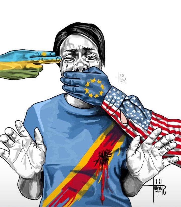 leonkibondo's tweet photo. STOP GÉNOCIDE AU CONGO #FreeCongo 🇨🇩🩸✊🏾 https://t.co/MI743ASvlM