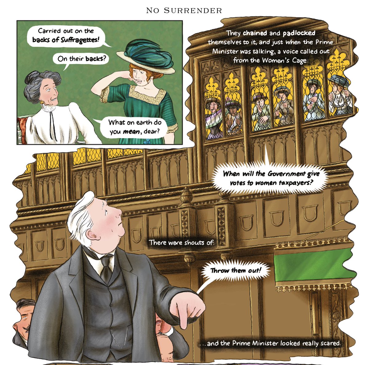 The suffragists and suffragettes found out: disruptive protest is effective