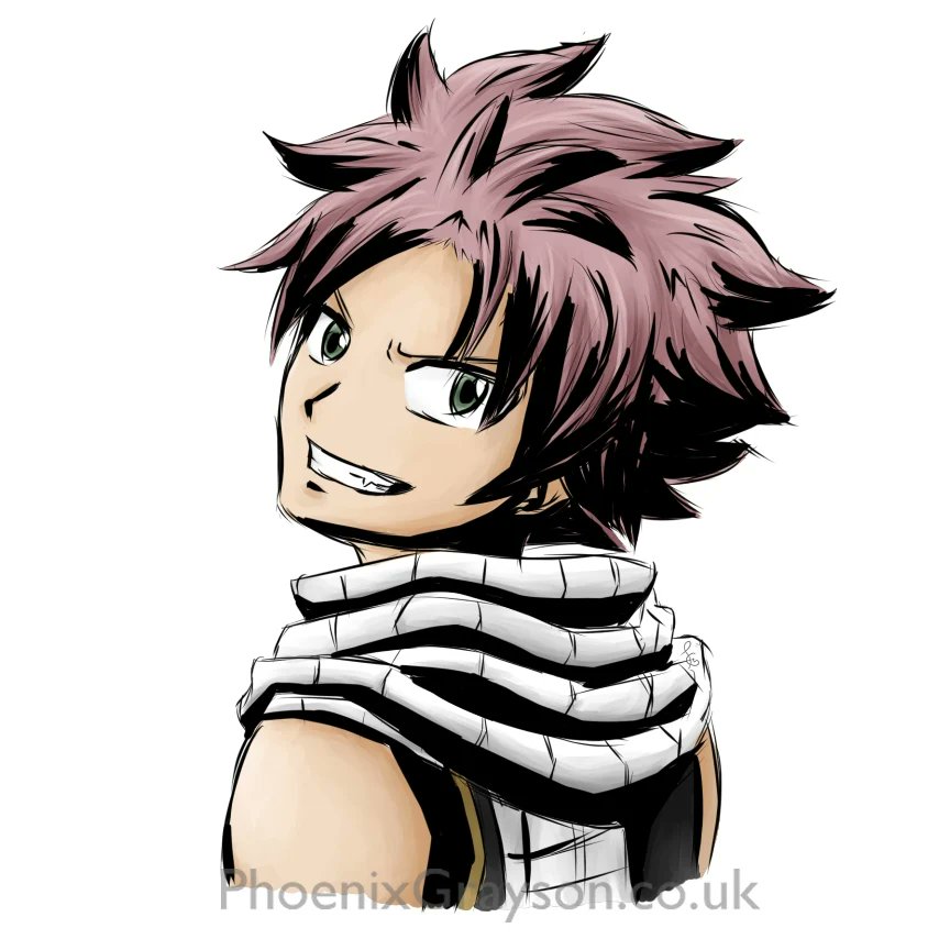 PhoenixGrayson3's tweet photo. Natsu Dragneel from Fairy Tail! #fanartfriday

One of my all time favourite animes! 😁

First digital art for a little while and have to say I'm actually pretty proud of this one! 🥳

Swipe to see flat colour, shade only and lineart stages!

#fairytail #anime #natsudragneel https://t.co/eb5HjsfdG0